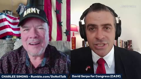 DO NOT TALK with DAVID SERPA (DavidSerpaForCongress.com) 9-9-24