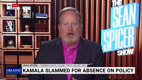 240823 Sean Spicer brands Kamala Harris the ‘phoniest person’ in politics.mp4