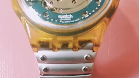 SWATCH AUTOMATIC RED AHEAD - Front