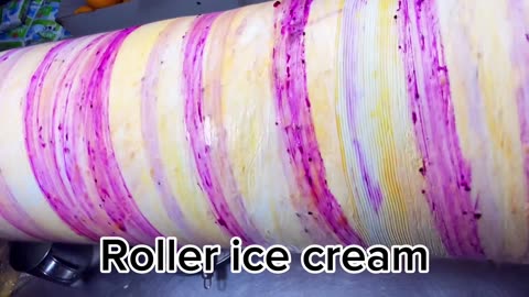 How to make roller ice cream in Bangladesh