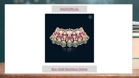 Gold Necklace Designs Price