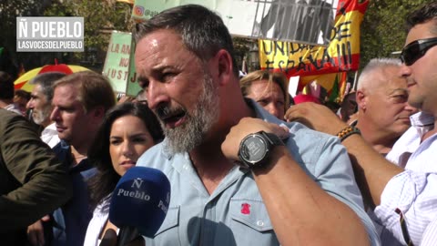 Presidente Abascal: "Hay una clase social especial (separatismo) socio del Partido Socialista"