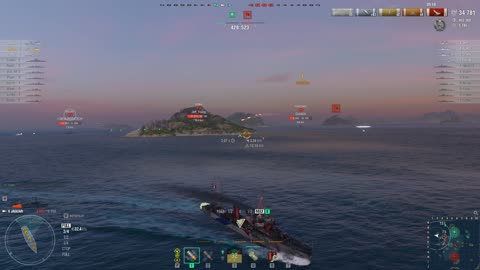 World of Warships in the Jaguar