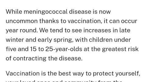 Meningococcal meningitis Outbreak In Toronto, Ontario, Canada: My Prediction From Last Week Comes True