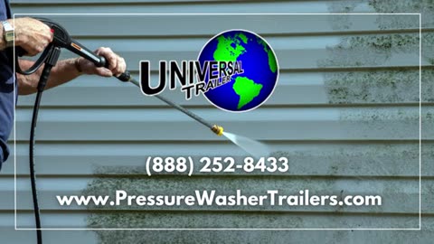 Pressure washer trailers * Call (888) 252-8433 | Universal Trailer