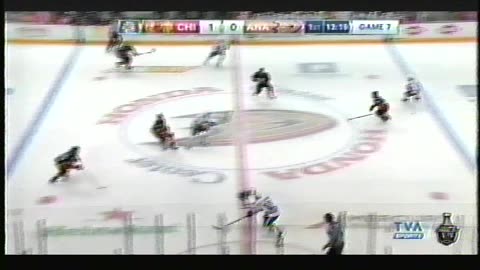 Le 7 ieme match de la Finale de L'ouest 2015 Hawks de Chicago vs Ducks Anaheim