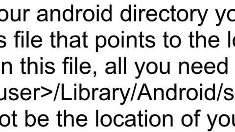 Android Sdk Versions Found NA