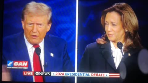 Trump vs Harris debate 09:34 pm