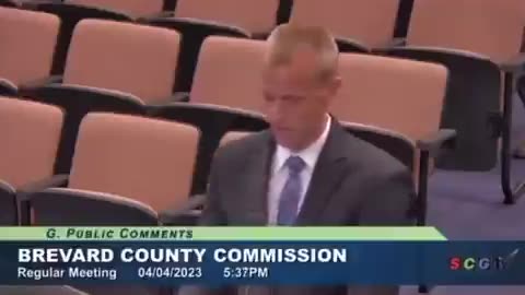 Man completely destroys NASA in front of a County Commission..