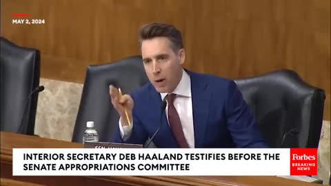 Josh Hawley Goes Absolutely Nuclear On Deb Haaland Over 'Corruption'