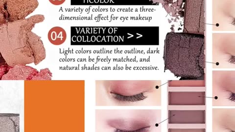 BestLand 12 Colors Makeup Nude Colors Eyeshadow Palette