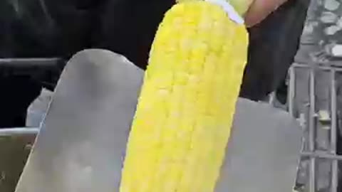 So good! Amazing Corn Fruit Cutting Skills!