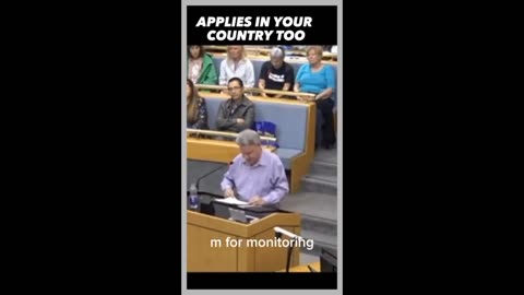 Canadian Citizen Receives Standing Ovation For Exposing Klaus Schwab's Plan To Enslave The World