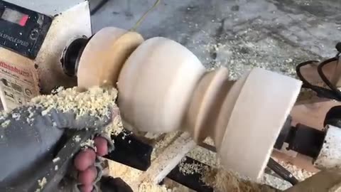 Woodturning Craft Interesting and Creative Design Ideas, Bamboo Vase Lathe.. 😊👍