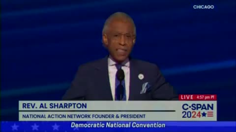 Al Sharpton attacked Trump at the DNC. Al Sharpton is a Ambulance Chasing, Race Baiting Fraud