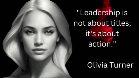 1. Women and Leadership Quotes