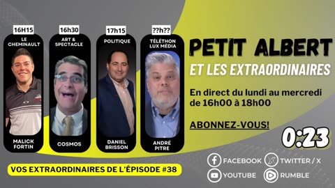 Petit Albert et les extrardinaires épisode #38