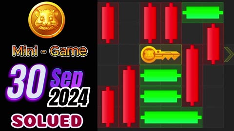 30 September Mini Game 100% Solved | Hamster Kombat Mini Game Puzzle Today 30 September #hamster