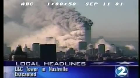 ABC news footage on September 11 2001- Peter Jenning