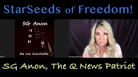 SG Sits Down w_ Carrington @ -Starseeds of Freedom- Show