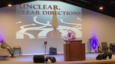 Bishop Stone, "Clear, Unclear Directions"