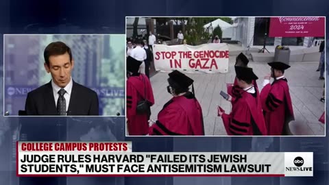 Harvard 'failed its Jewish students' and must face antisemitism lawsuit, judge r