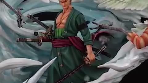 Roronoa Zoro vs Monet EPIC toy statue by Jimei Studio!! #shorts #onepiece #zoro #roronoazoro