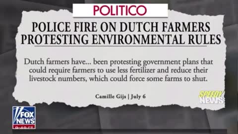 Netherlands: WEF policies lead to massive Dutch farmers protest (July 6, 2022)