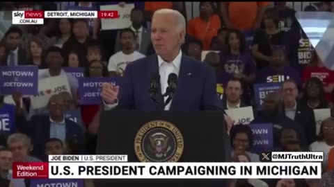 Biden: “I mean this from the bottom of my heart, Trump is a threat to this nation."