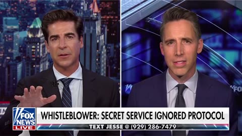 Josh Hawley- The Secret Service is 'stonewalling' and they need to level with Americans