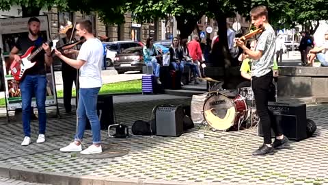 Game of Thrones Theme (Cover by 2019, Lviv Street Musicians "Satori Band") GOT Theme