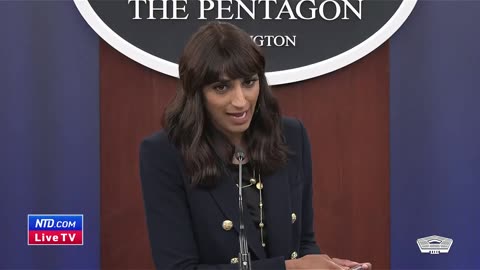 Pentagon Press Secretary Holds Briefing