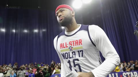 DeMarcus Cousins BREAKS DOWN into Tears In Front of Fans After Being Traded by the Kings