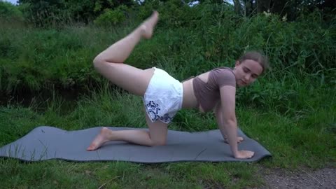 Yoga workout part 10