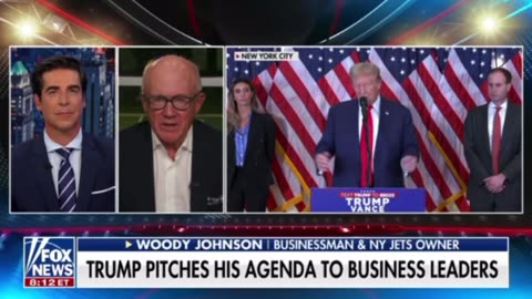 Woody Johnson: Trump is with the people 100%