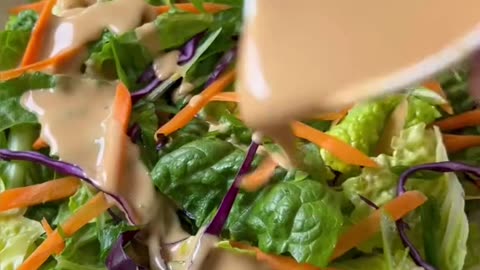 🌟🥗 Sesame Dressing Delight - Elevate Your Salads to Flavorful Heights! 🌿😋