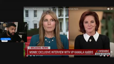 Kamala VISIBLY SHAKES When MSNBC Reporter Decides to FLIP The Script on her & ask HARD Questions