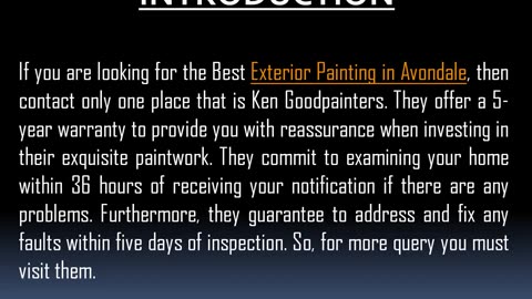 Best Exterior Painting in Avondale