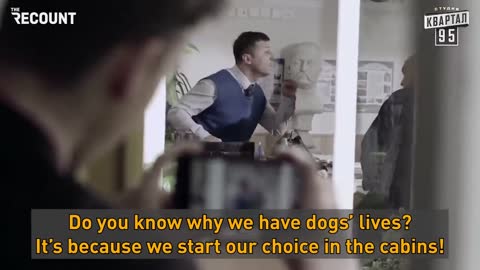 Before he was President of Ukraine, Comedy Skit ranting about political corruption goes viral.