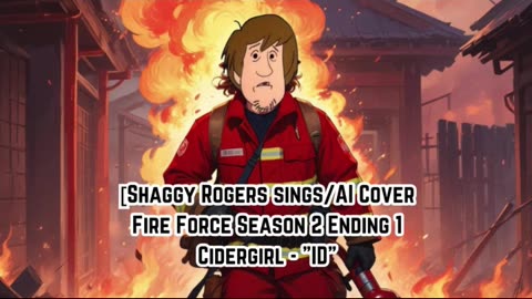 [Shaggy Rogers sings/AI Cover] Fire Force Season 2 Ending 1 Cidergirl - "ID"