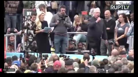 David Icke Scorching Hot at London Freedom Rally