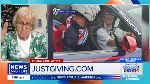 UK woman skydives to celebrate 102nd birthday, raise money for charity | Morning in America