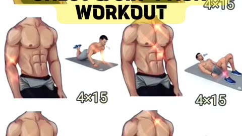 Weight Loss, Six Pack, and Chest Exercises #weightlossworkout #chestworkout #fitnessgoals #shorts