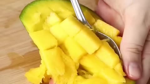 Sorvete de frutas naturais