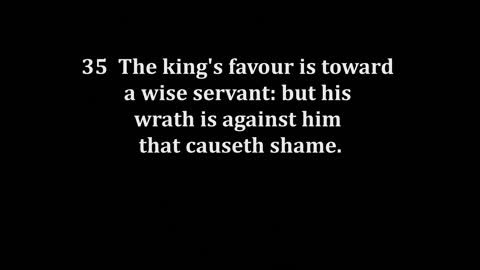 Proverbs 14 King James version