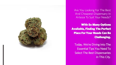 Dispensaries In Artesia