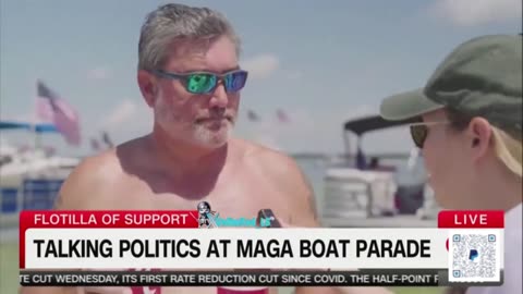 CNN Reporter Gets Schooled by Random Shirtless Guy