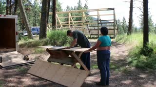 Modern Homesteading - Temporary battery box build