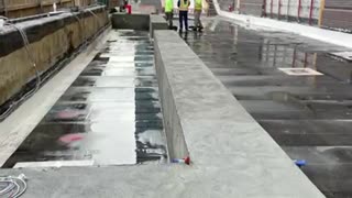 Brooklyn concrete pour