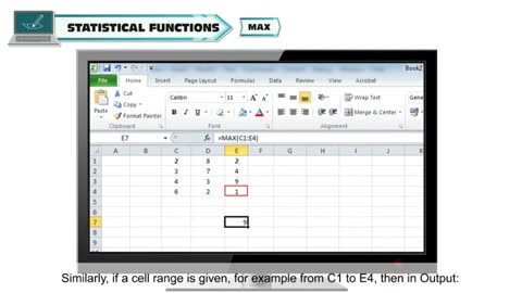 FORMULA AND FUNCTIONS IN MS EXCEL